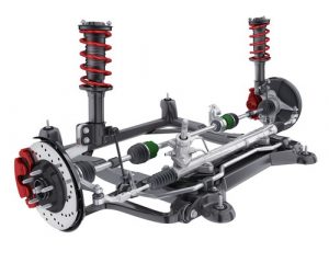 Car,Suspension,And,Brake,Disk,And,Steering.,3d,Illustration - Meineke California Meineke Car Care | Steering Column | Riverside CA